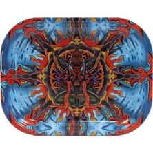 Grow Wizard Küçük Metal Tepsi  Mandala Trance