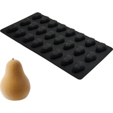 Karadağ Metal Silikon Armut Kek ve Pasta Kalıbı