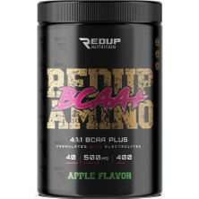 Red Pepper Redup Nutrition Bcaa Plus 4:1:1 Elma Aromalı 400 gr | Amino Asit Içeren Sporcu Gıdası