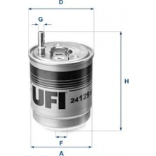 Ufi Depomix Yakit Filtresi I30 1.6 Crdi 17