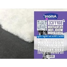 Esranın Dünyası 100X150CM Akvaryum Filtre Elyafı, 150GR Silikonsuz Seçenek