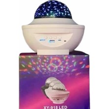 Onba Dönen Işıklı Disko Topu Projektör Müzik Çalarlı Disco Speaker - OB5047-3647
