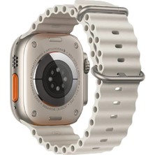 Onba Ally Apple Watch 7-8 41MM 6-5-4 40MM Marine Silikon Kayış Kordon 3-2-1 38MM-(5775) - OB2180-2254