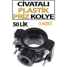 Trend Hause Civatalı Plastik Priz Kolye 50X1/2 Lik (5 Adet)