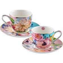 Roy King Full Bloom 6 Kişilik Türk Kahvesi Fincanı