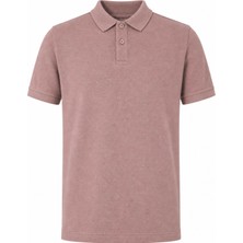 Trender 2127 Düz Pike Vizon Erkek Polo Yaka T-Shirt 26YL71L58019