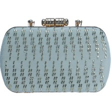 E38 El Işçiliği Tel Kırma Pörtföy Çanta 20*12*4 cm - 6483