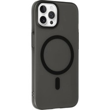 Durukar®  iPhone 15 Pro Max Tuna Pc Slim Magsafe Kapak - Siyah