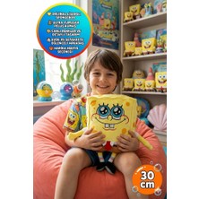 Toyfest Nickelodeon Spongebob Squarepants Peluş Tebessüm Eden Sünger Bob Lisanslı Oyuncak Peluş 30 cm