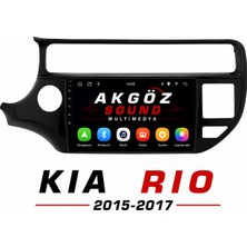 GÖZA-X Kıa Rıo 2015-2017 Multimedya Çerçevesi 9 Inç Soketleri Içinde