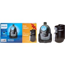 Philips XB2142/10 Phılıps Toz Torbasız Elektrikli Süpürge HDA150 Kahve Makinesi Hediyeli