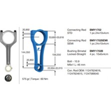 Bmy Depomix Piston Kolu Bmw 130I-135I-220I-228I-320I-328I-330I-420I-430I-435I-520I-530I-535I-740I-X1-X3-X4-X5-X6