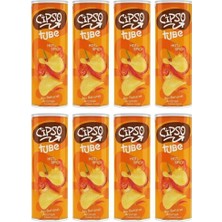 Cipso Tube Acı Baharat Aromalı Cips 90 gr x 8 Adet