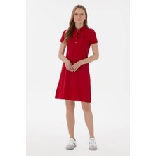 U.s. Polo Assn. GURLIN-IY26 Kırmızı Kadın Elbise PU-8810