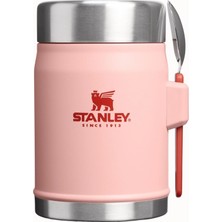 Stanley Klasik Paslanmaz Çelik Yemek Termosu Kaşıklı 0,40 Lt - Pembe