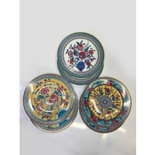 Roy King Flower Of Life 6'lı Servis Tabak