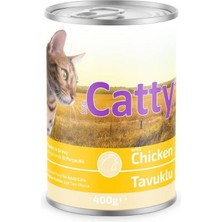 Catty Sos Içinde Tavuk Etli Kedi Konservesi 400 gr