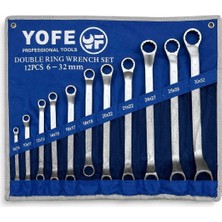 Yofe 12 Parça Yıldız Anahtar Takımı (6-32 Mm)