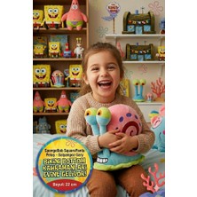 Toyfest Nickelodeon Spongebob Squarepants Salyangoz Gary Peluş Oyuncak Yumuşak Lisanslı 22 cm