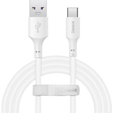 Onba Baseus Simple Wisdom 100W USB To Type-C Hızlı Data Şarj KABLOSU-(5775) - OB6154-8604