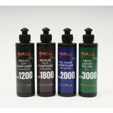 Plus Car Pluscar Profesyonel 4 Aşama Detay Seti: Pasta, Hare Giderici ve Cila (4X250 Ml)