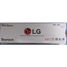 Startech Sabit Duvar Tv Askı Aparatı 22''-42'' Siyah Renkli Sabit Tasarım 35 kg Taşıma Kapasitesi
