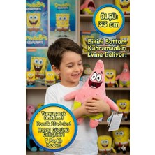Toyfest Nickelodeon Spongebob Patrick Star Deniz Yıldızı Peluş Oyuncak Yumuşak Lisanslı Karakter 33 cm