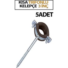 Trend Hause 3 Lük Trifonlu Kelepçe Kısa (5 Adet)