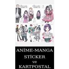 Akılçelen Kitaplar Güzel Kokulu Çiçekler Zarafetle Açar 1-2-3-4-5-6 Manga Seti (6 Kitap) / Anime-Manga Sticker ve Kartpostal Hediyeli
