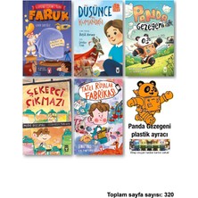 Timaş Çocuk 2.3.4. Sınıf Uzaydaki Robot Faruk Düşünce Kumandası Panda Gezegeni Şekerci Çıkmazı Tatlı Rüyalar Fabrikası