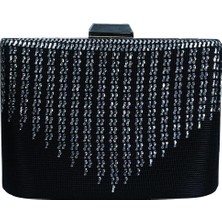 E38 El Işçiliği  Tel Kırma Pörtföy Çanta 13*18*4 cm - 6493