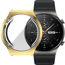 Onba Ally Huawei Watch Gt 2 Pro 360 Koruma Ultra Ince Silikon KILIF-(5775) - OB8744-3472