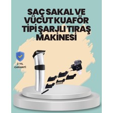 Onba Profesyonel Erkek Tıraş Makinesi – Kablosuz Paslanmaz Bıçaklı ve Tam Aksesuar - OB6795-3856