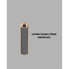 Onba USB Şarjlı Alevsiz Elektronik Çakmak – Rüzgara Dayanıklı Gazsız Güvenli Ku - OB8233-6094