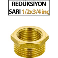 Trend Hause Redüksiyon Sarı 1/2 x 3/4 Inç