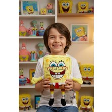 Toyfest Nickelodeon Spongebob Squarepants Peluş Ağzı Açık Gülen Sünger Bob Lisanslı Peluş Oyuncak 30 cm