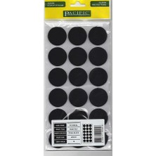Armüz Pacific 6135 Bl Yapışkanlı Keçe 35 mm Siyah