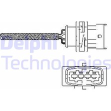 Delphi Depomix Oksijen Sensörü Astra G 00-05 -Astra H 04 Meriva-Vectra C-Zafira 06 1.6-1.6 16V