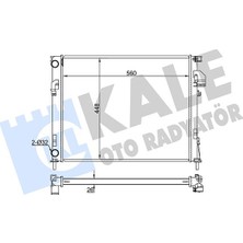 Kale Depomix Radyatör Trafic Ii-Vivaro 01 1.9dti-2.0 16V Ac-Klimasiz Mek 560X469X27 Al-Pl-Brz