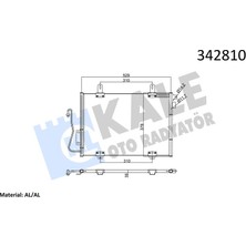 Kale Depomix Klima Kondenseri Clio Ii 1.1-1.2-1.4-1.6-1.9 16V 98