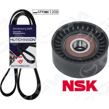 GVA Depomix Alternatör Gergi Kiti Kütüksüz Clio Iii-Fluence-Kangoo-Laguna Iii-Megane Ii-Iii 1.5dci K4M K026PK1203