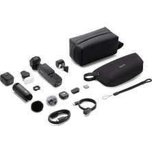 DJI Osmo Pocket 4 Creator Combo + Lexar 64GB Kart Hediyeli / On Ithalat Garantili