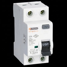 Günsan Elektrik Günsan 2X25A 300MA Kaçak Akım Rölesi KA32-25/300MA