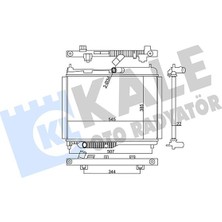 Kale Depomix Radyatör Ford Ecosport-Fiesta Vii-Tourneo Courier-Transit Courier mt Al/pl/brz 22 mm 2088142-2088146-2101532-2101541-2178100-H1BG8005AC-H1BG8005AD-H1BG8005AE-H1BG8005CB-H1BG8005CC-H1BG8