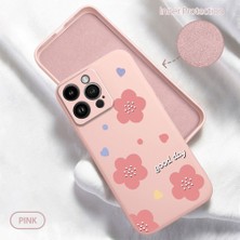 HONTINGA iPhone 14 Pro Max ile Uyumlu Kılıfı Içi Kadifeli Düşüme Önleyici Basitlik Anti Düşme Kamera Korumali Çiçek Desen Telefon Kılıfı Kadın ve Erkek Için Uygundur K6-0039