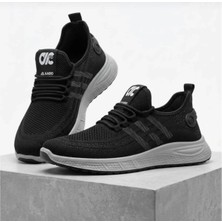 Erkek Triko Hafif Bağsız Koşu Yürüyüş Günlük Sneaker Spor Ayakkabı