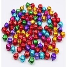 Esranın Dünyası Karma Renk Kulplu Zil Seti - 12 mm (100 Adet)