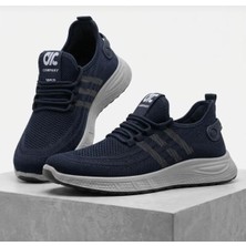 Erkek Triko Hafif Bağsız Koşu Yürüyüş Günlük Sneaker Spor Ayakkabı