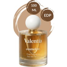 Cosmolive Goddess Valentia Kadın Parfüm 100 ml Kalıcı Vanilya Koku EDP Tasarım Parfüm