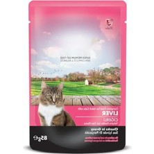Esranın Dünyası Kuzu Etli ve Ciğerli Jöle Kedi Konservesi 85 gr - Yüksek Iştah Uyarıcı